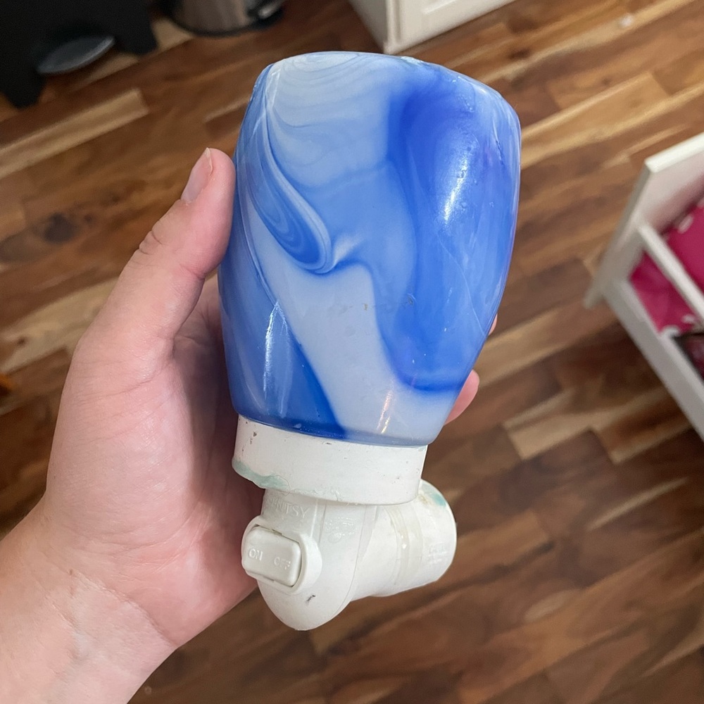 Blue watercolour mini scentsy warmer